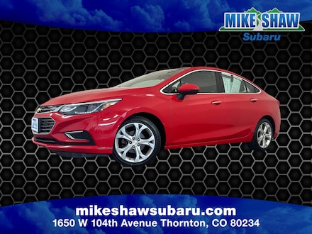 Featured Used 2017 Chevrolet Cruze Premier 4dr Car 1G1BF5SM2H7251120 for Sale near Evans, CO