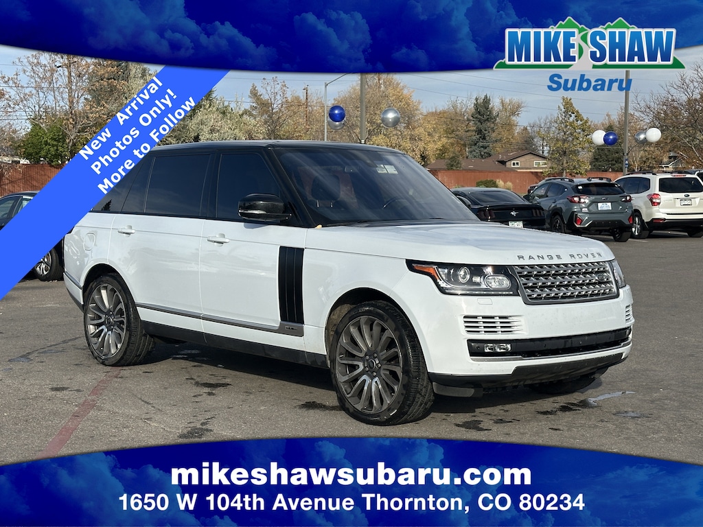 Used 2016 Land Rover Range Rover Supercharged Sport Utility