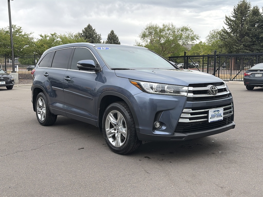 Used 2019 Toyota Highlander Limited Sport Utility