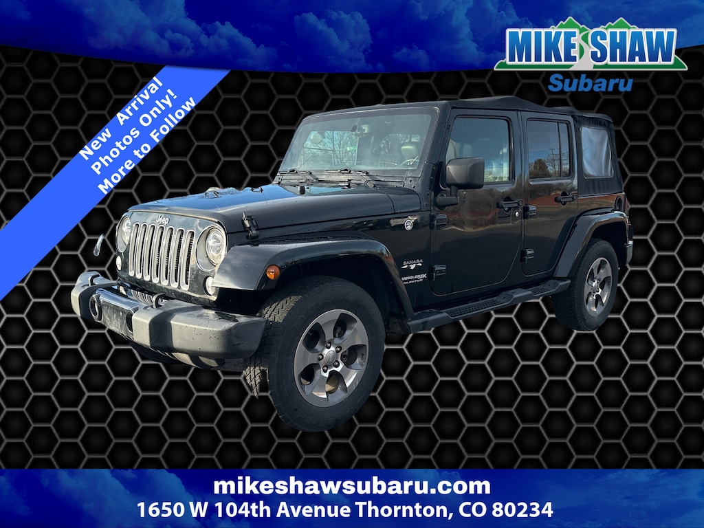 Used 2018 Jeep Wrangler JK Unlimited Sahara Convertible