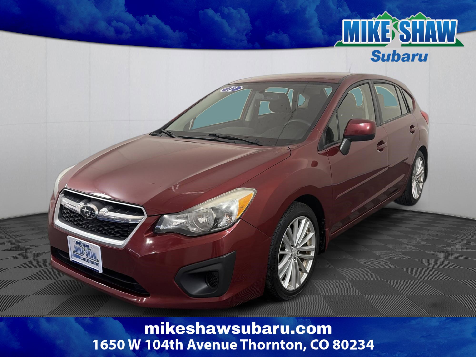 2012 Subaru Impreza 2.0I Premium