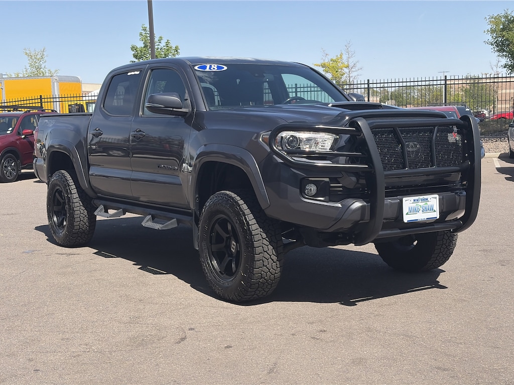 Used 2018 Toyota Tacoma TRD Sport Crew Cab Pickup