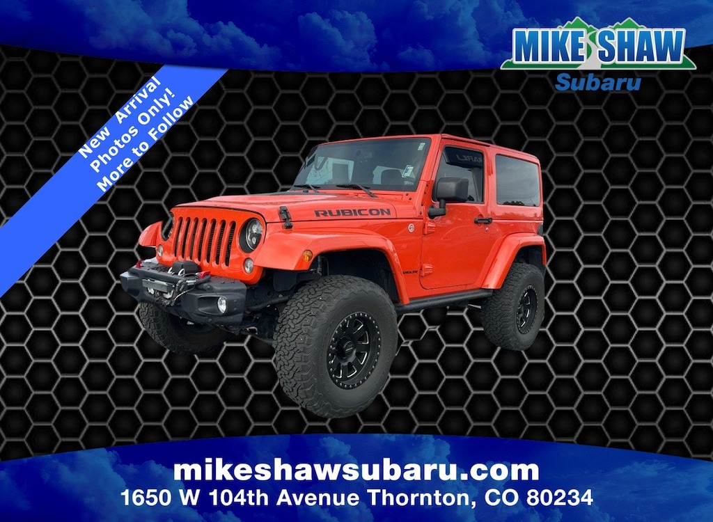 Used 2015 Jeep Wrangler Rubicon Hard Rock Convertible