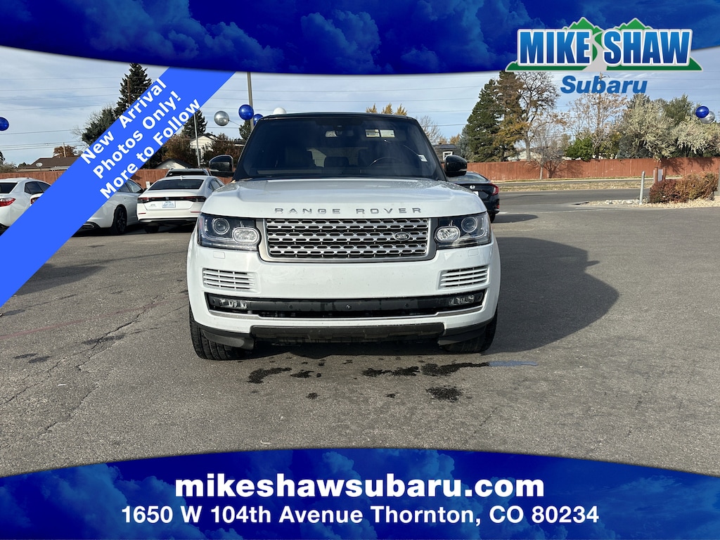 Used 2016 Land Rover Range Rover Supercharged Sport Utility
