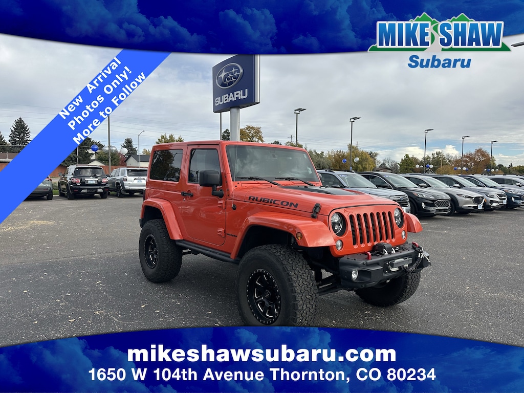 Used 2015 Jeep Wrangler Rubicon Hard Rock Convertible