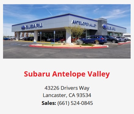 Subaru Antelope Valley Offers a Family Dealership Buying Experience in Lancaster, CA Subaru Antelope Valley Offers a Family Dealership Buying Experience in Lancaster, CA