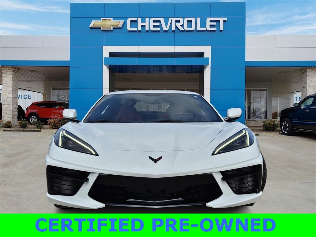 Certified 2023 Chevrolet Corvette 1LT with VIN 1G1YA2D41P5123580 for sale in Mexia, TX