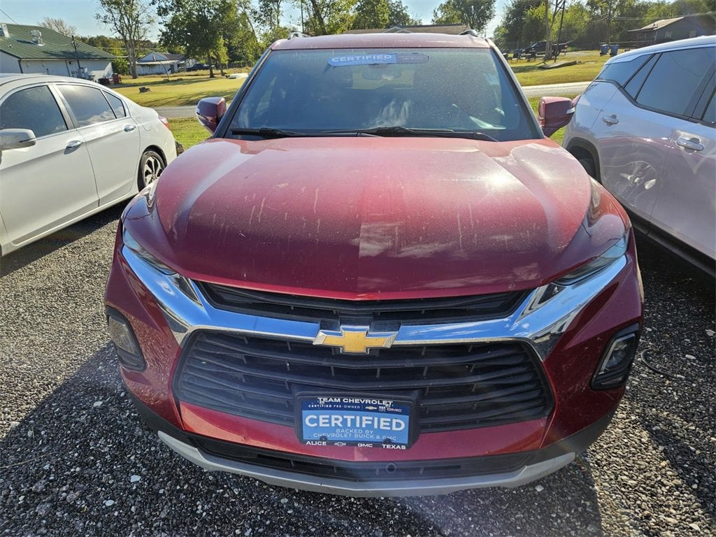 Certified 2021 Chevrolet Blazer 3LT with VIN 3GNKBDR44MS540683 for sale in Mexia, TX