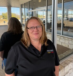 Staff member Crystal Duke from e76ff6926991