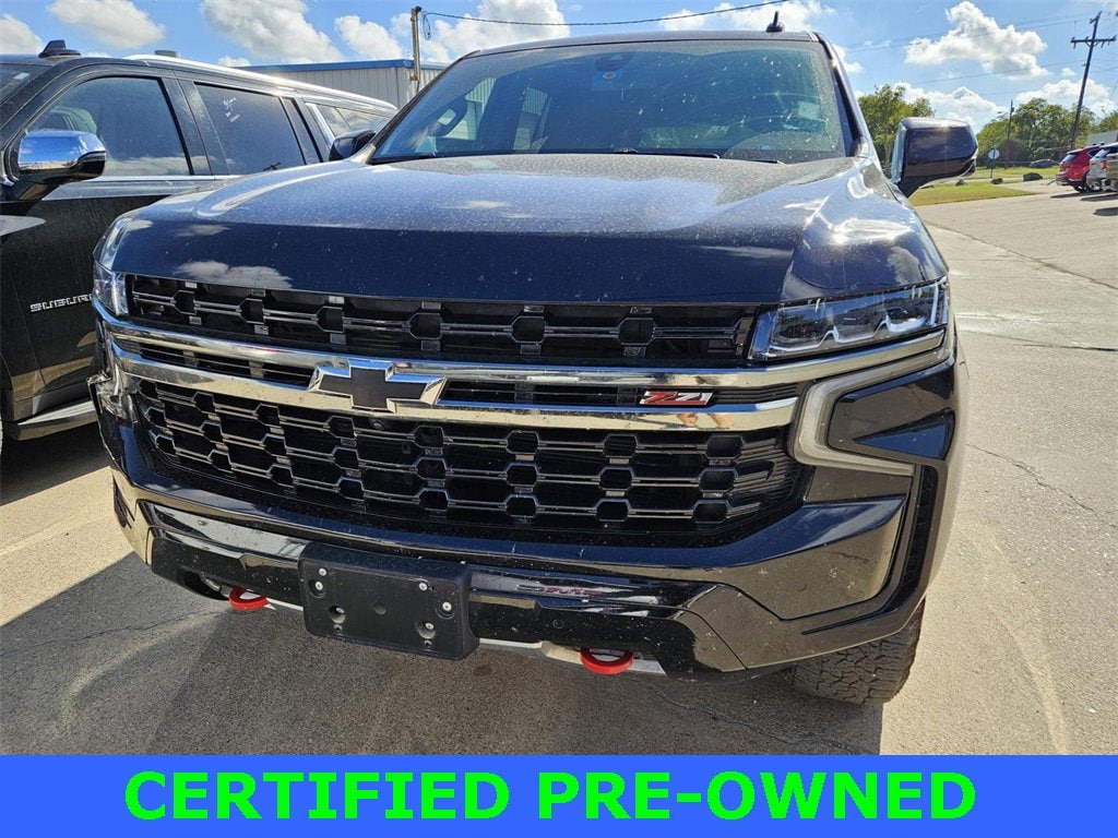 Certified 2022 Chevrolet Tahoe Z71 with VIN 1GNSKPKD7NR139774 for sale in Mexia, TX