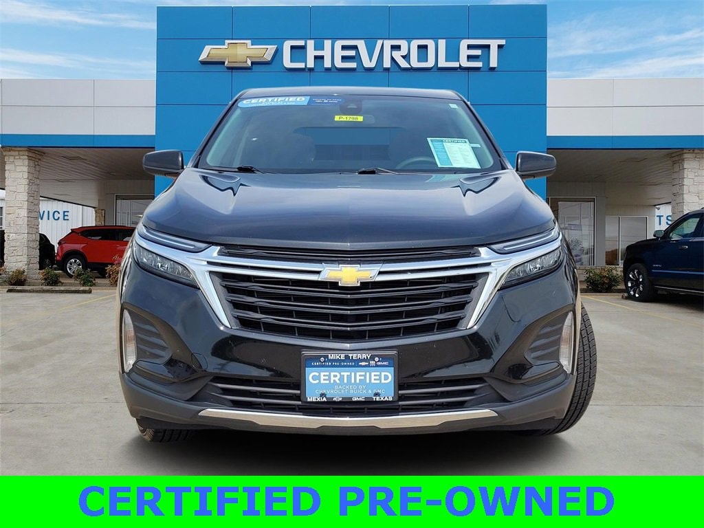 Certified 2022 Chevrolet Equinox LT with VIN 3GNAXKEV6NL115154 for sale in Mexia, TX