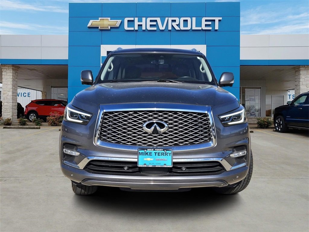 Used 2020 INFINITI QX80 Base with VIN JN8AZ2NF9L9702857 for sale in Mexia, TX