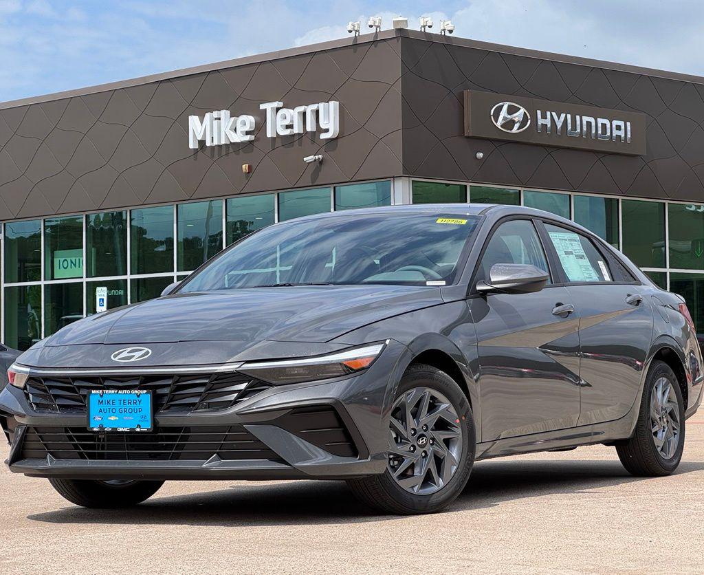 New 2026 Hyundai Elantra Hybrid Blue