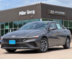 2026 Hyundai Elantra Hybrid Blue Sedan