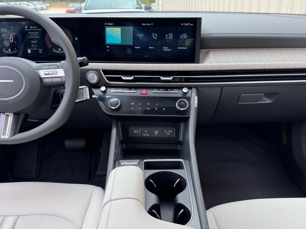 New 2026 Hyundai Sonata Hybrid Blue Sedan