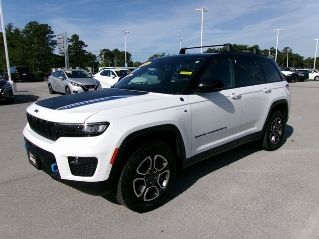 Used 2022 Jeep Grand Cherokee Trailhawk 4xe with VIN 1C4RJYC61N8747120 for sale in Morehead City, NC