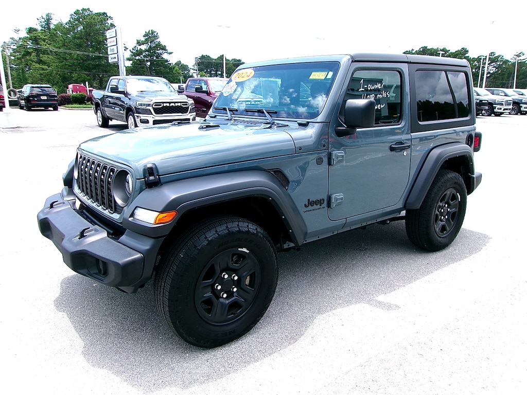 Used 2024 Jeep Wrangler 2-Door Sport 4x4