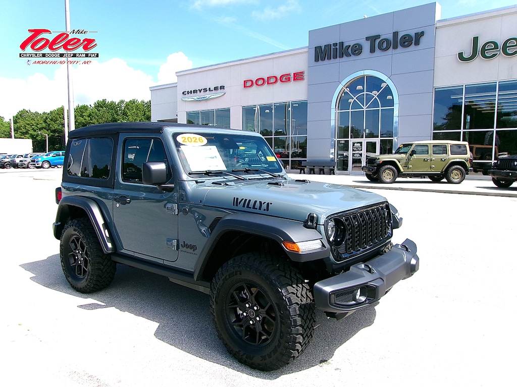 New 2026 Jeep Wrangler 2-DOOR WILLYS Sport Utility