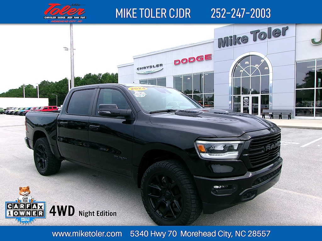 Used 2024 Ram 1500 Laramie Crew Cab 4x4 57 Box