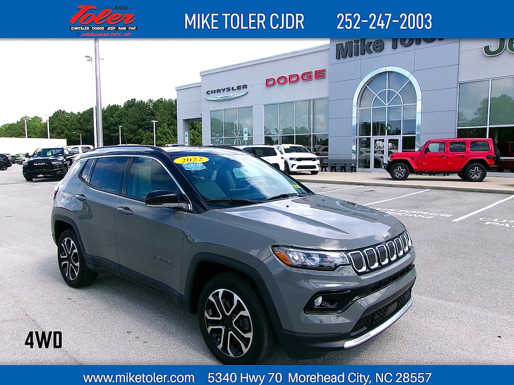 Used 2022 Jeep Compass Limited 4x4