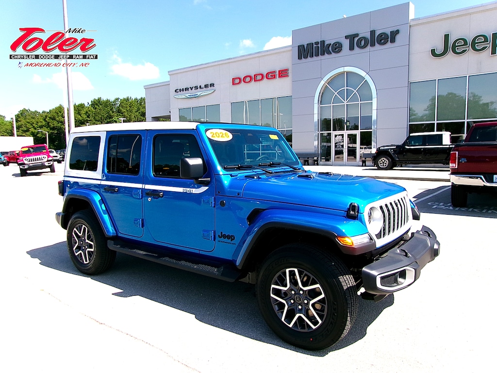 New 2026 Jeep Wrangler 4-DOOR SAHARA Sport Utility
