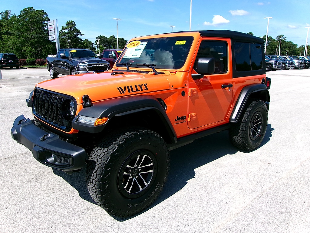 New 2026 Jeep Wrangler 2-DOOR WILLYS Sport Utility