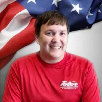 Staff member Brett Mangum from e260d605deaa