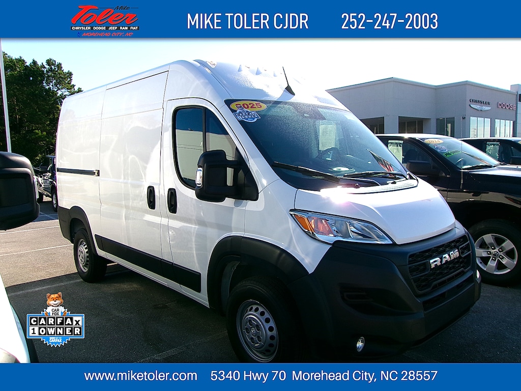 Used 2025 Ram Promaster 2500 Cargo Van Tradesman High Roof 136 WB w/Pass Seat