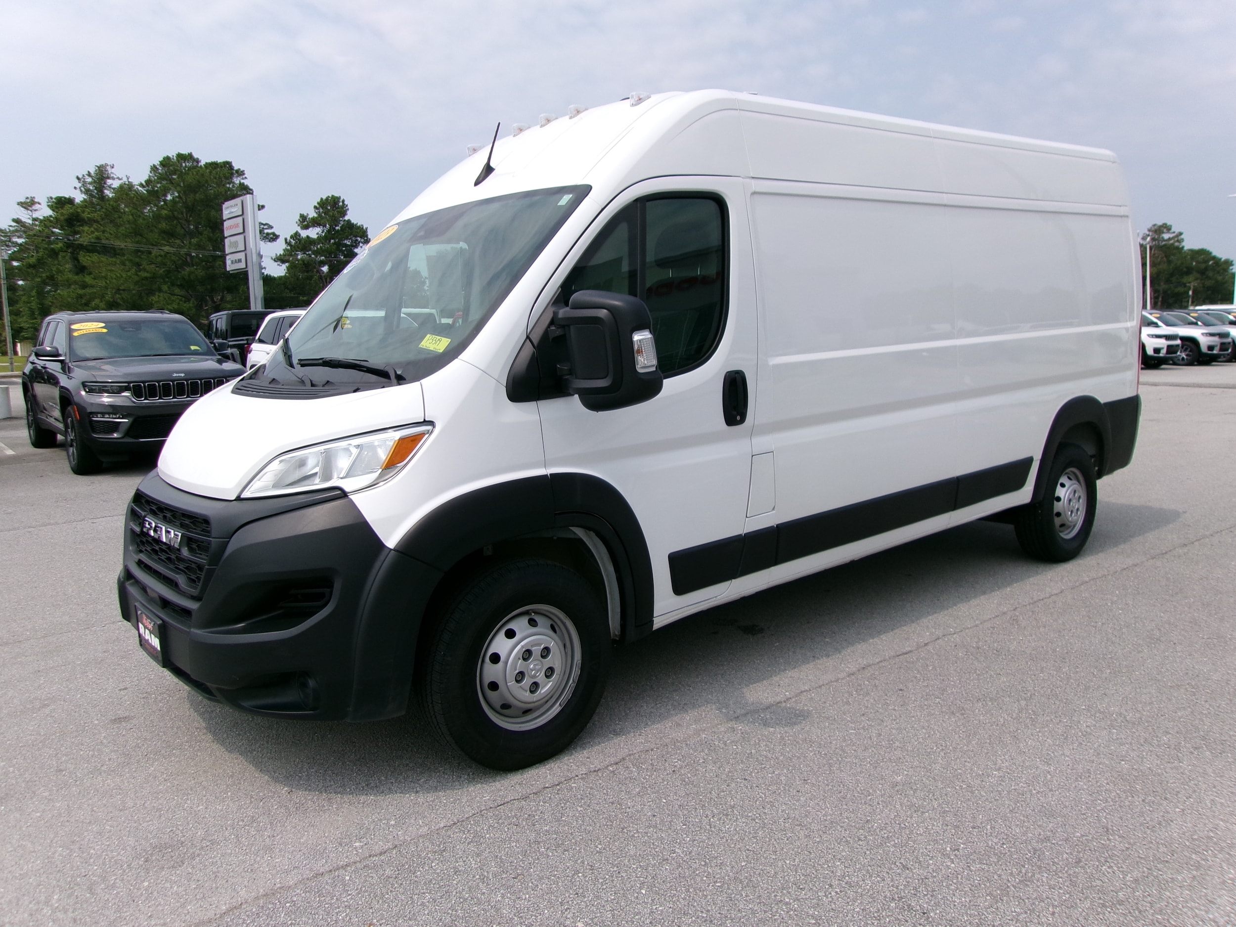 Used 2023 RAM ProMaster Cargo Van Base with VIN 3C6LRVDG6PE560699 for sale in Morehead City, NC
