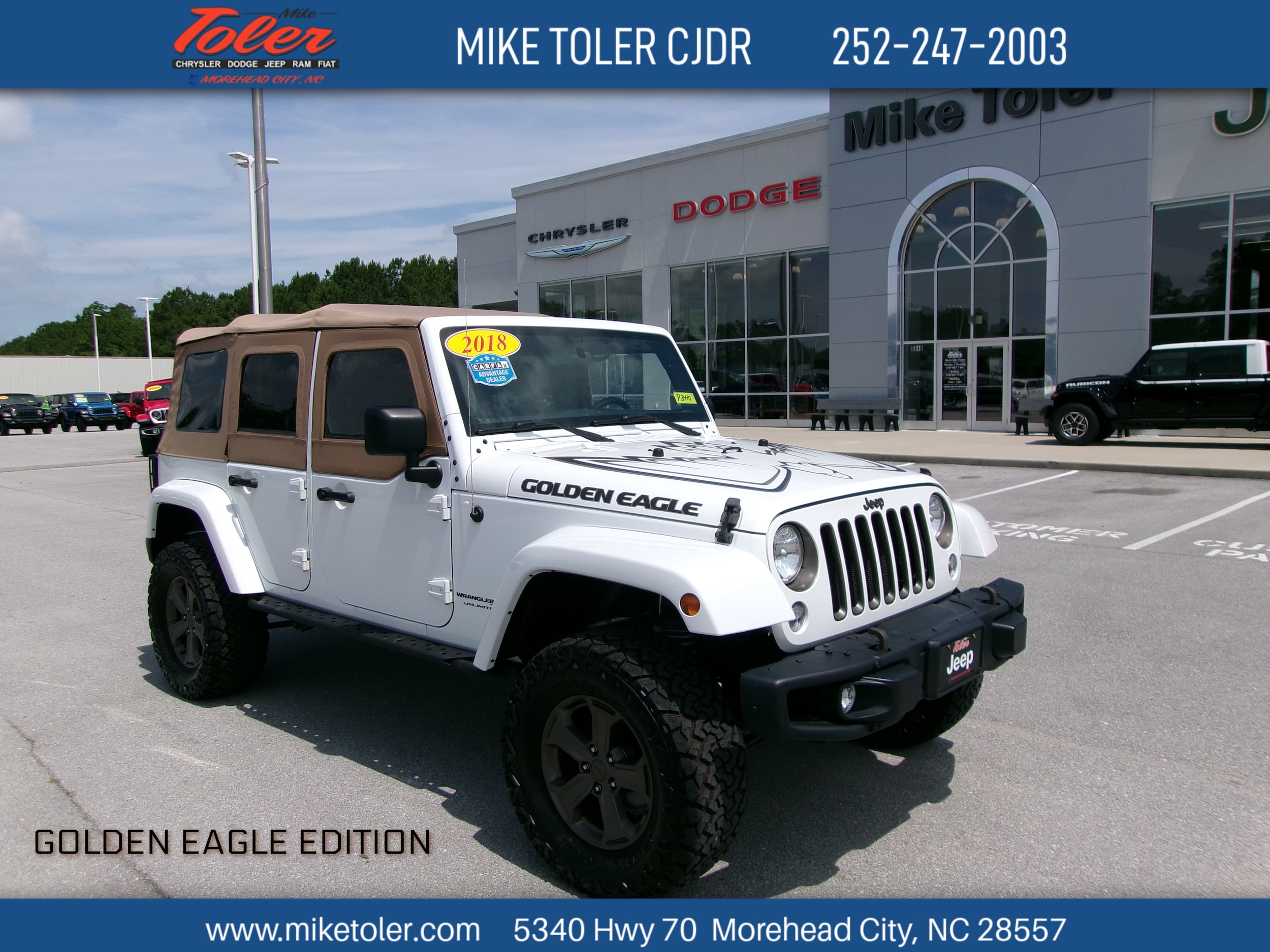 2018 Jeep Wrangler Golden Eagle's photo