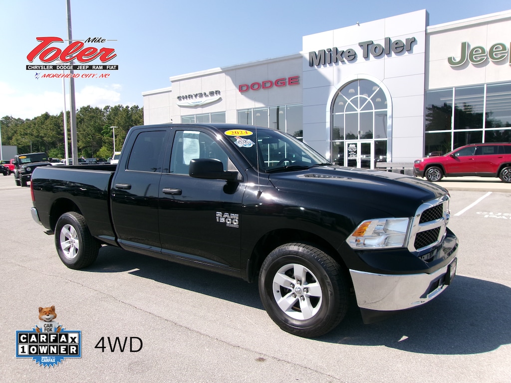 Used 2024 Ram 1500 Classic SLT Quad Cab 4x4 64 Box Truck