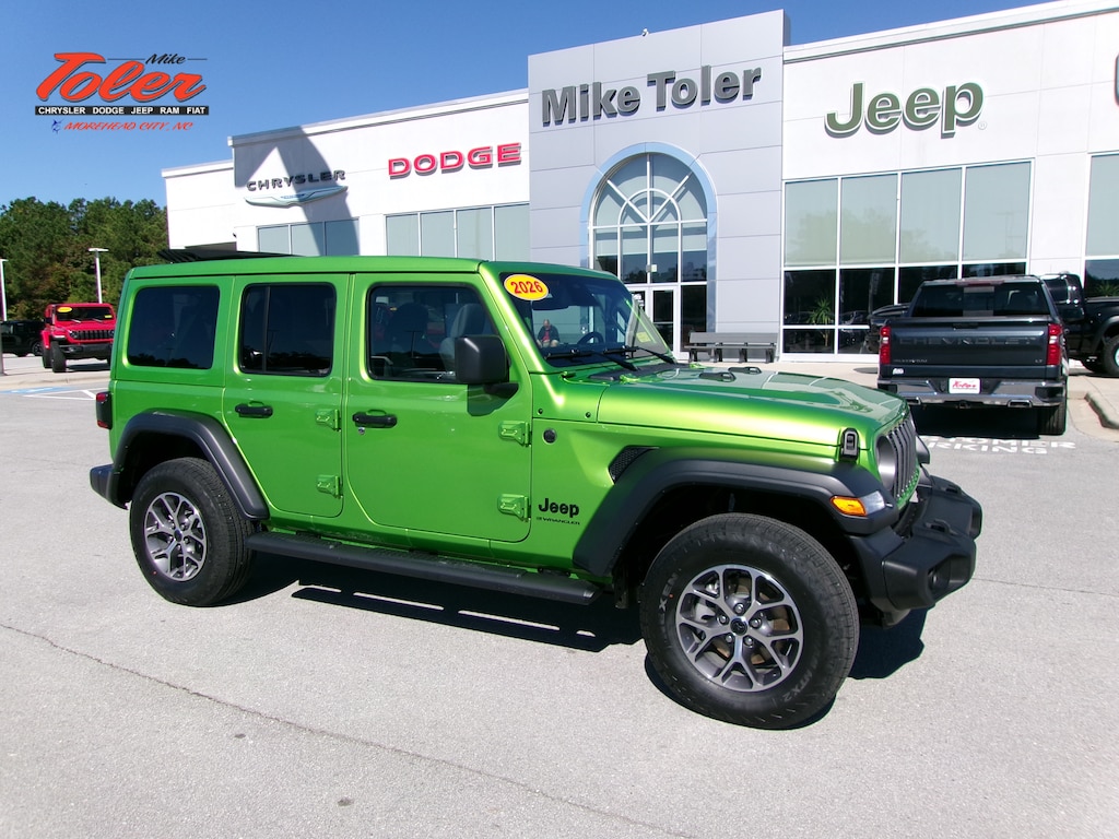 New 2026 Jeep Wrangler 4-DOOR SPORT S Sport Utility