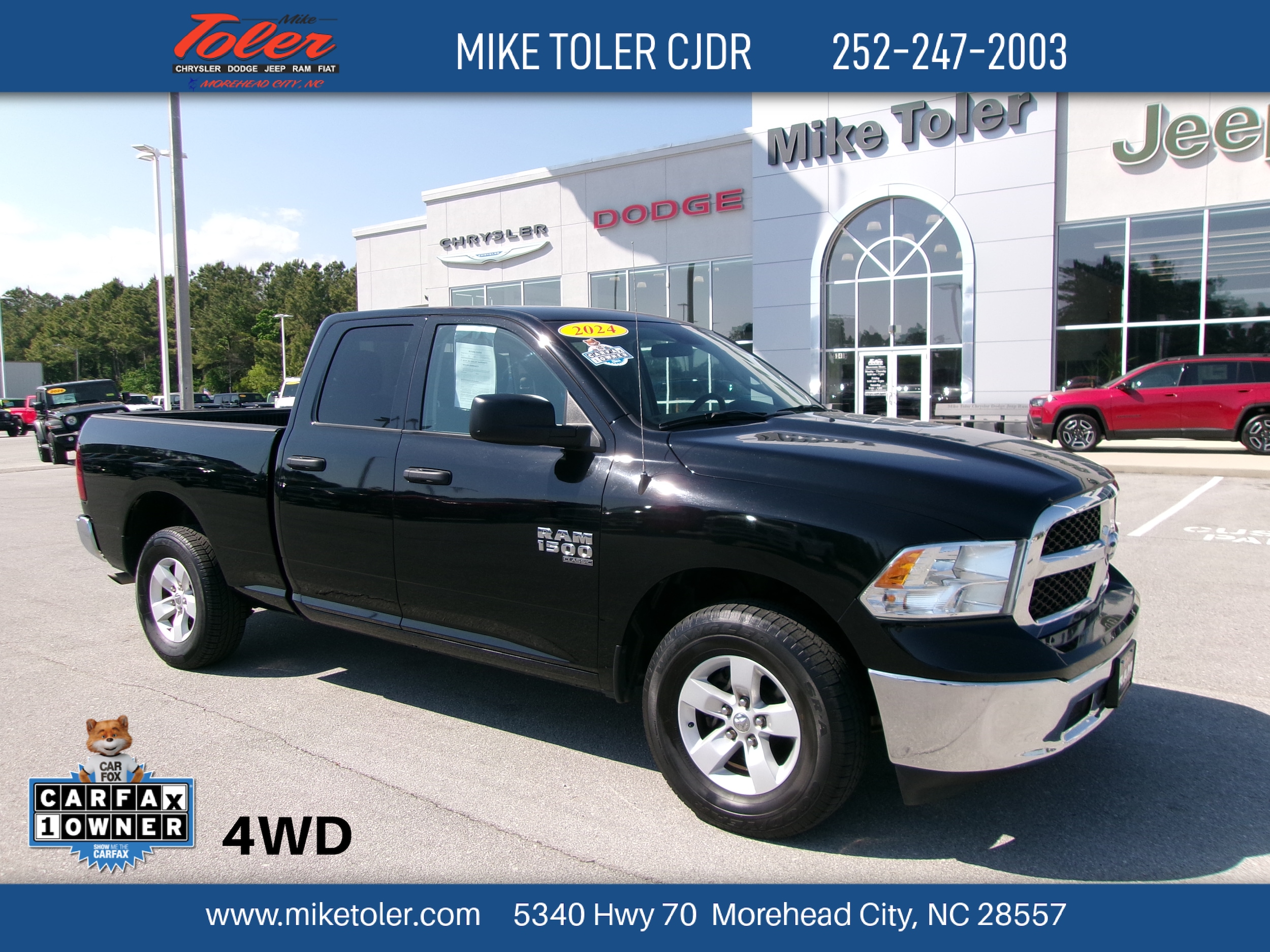 2024 RAM 1500 Classic SLT 4x4 Quad Cab 6'4's photo