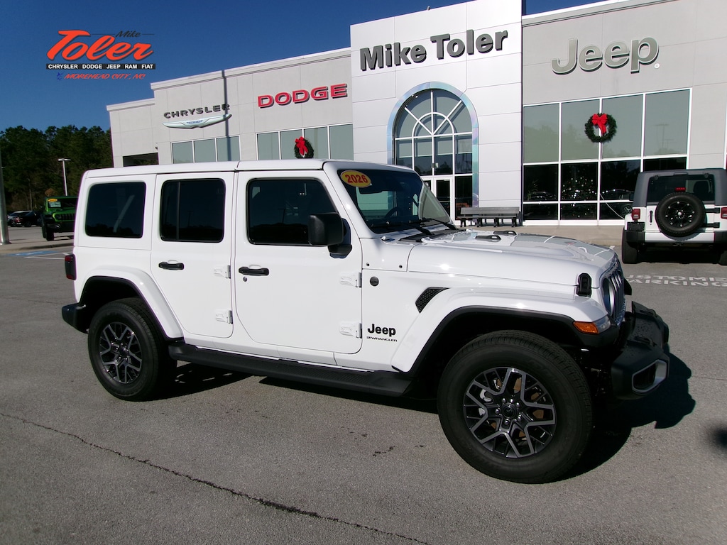 New 2026 Jeep Wrangler 4-DOOR SAHARA Sport Utility
