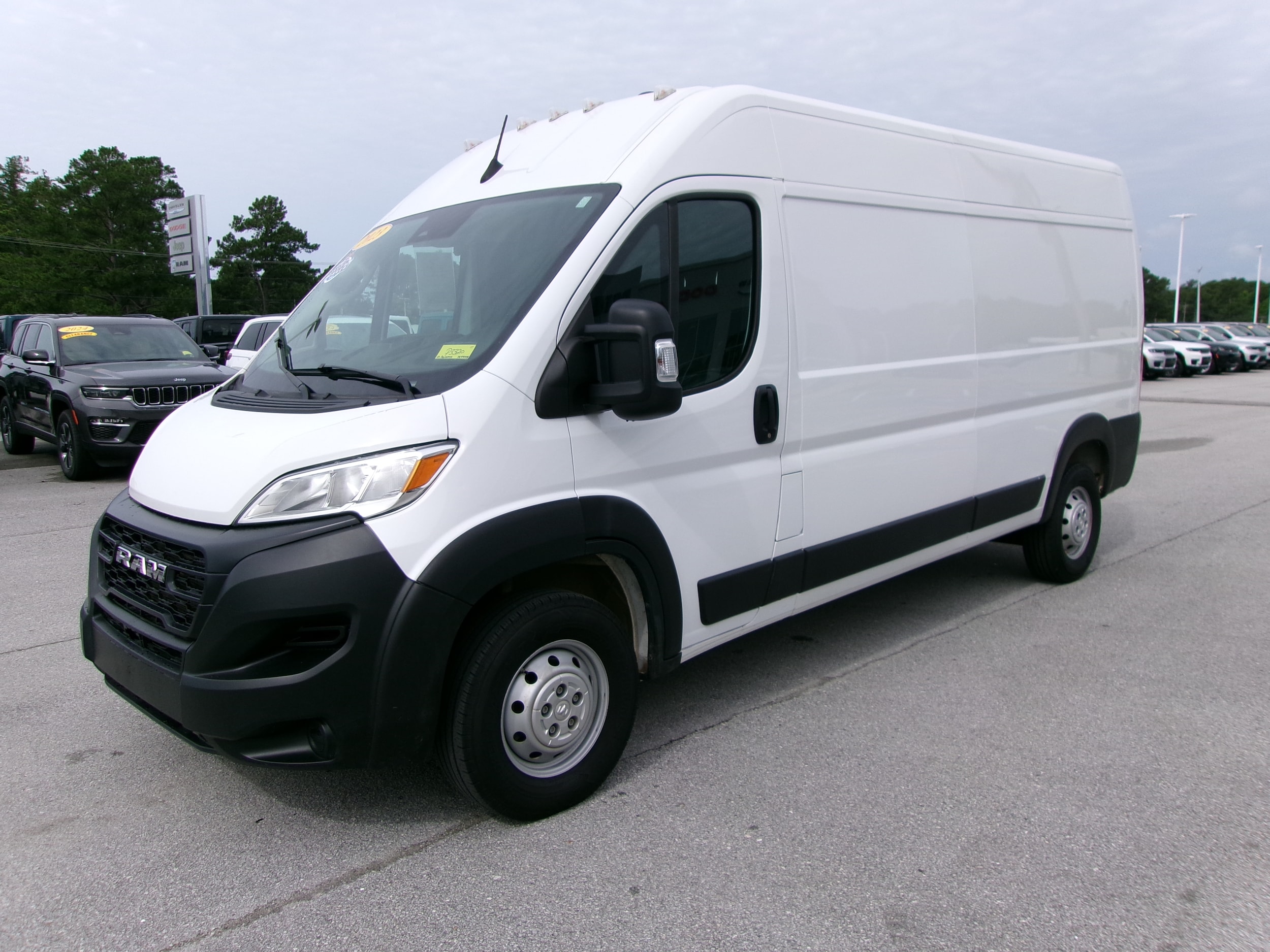 Used 2023 RAM ProMaster Cargo Van Base with VIN 3C6LRVDG0PE598817 for sale in Morehead City, NC