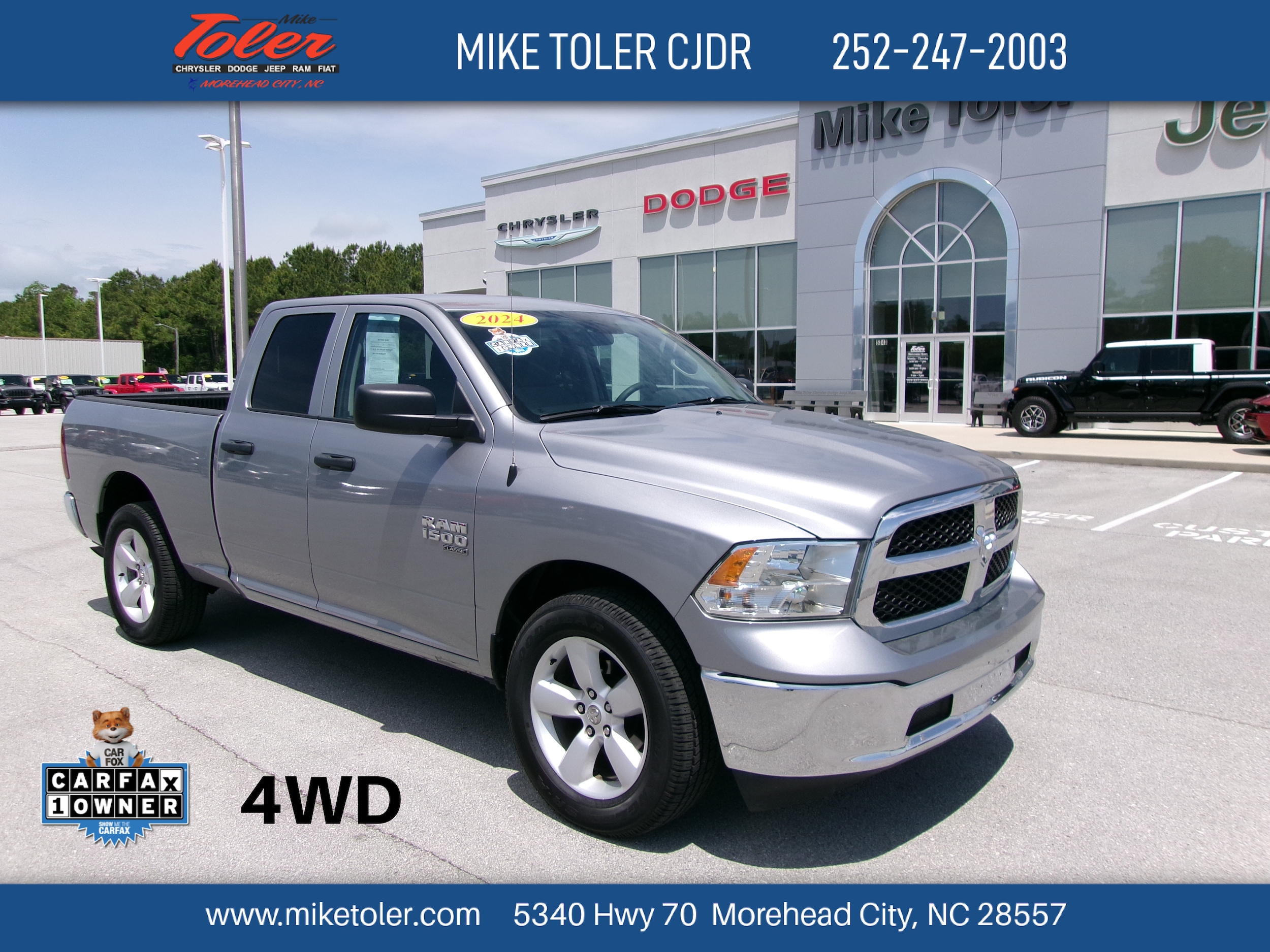 2024 RAM 1500 Classic SLT 4x4 Quad Cab 6'4's photo