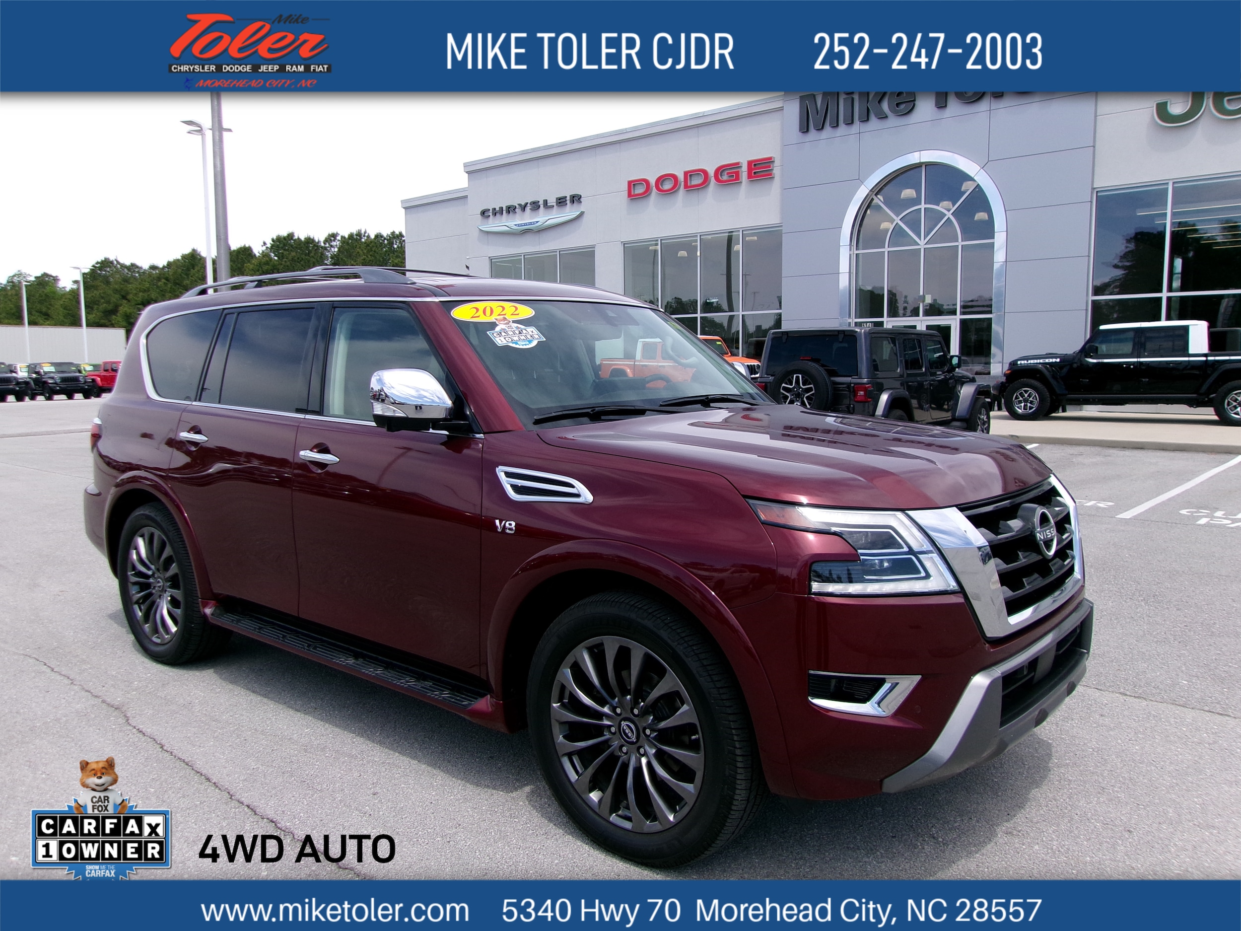 2022 Nissan Armada Platinum 4X4's photo
