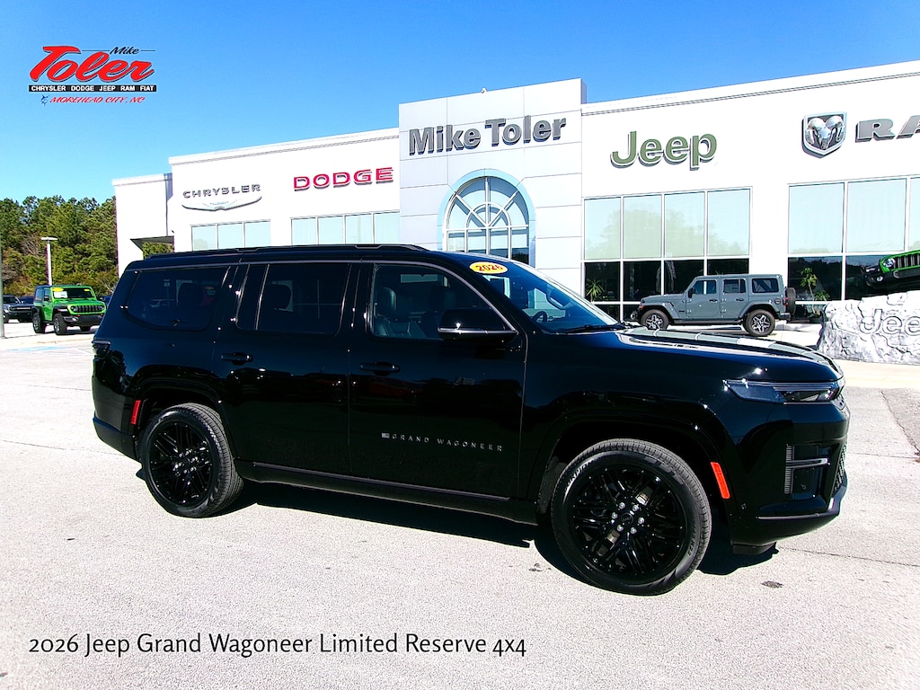 New 2026 Jeep Grand Wagoneer LIMITED RESERVE 4X4 Sport Utility