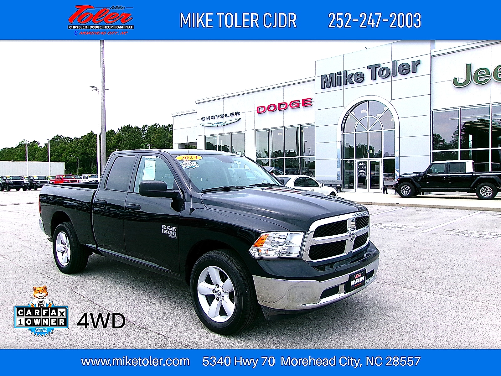 2024 RAM 1500 Classic SLT 4x4 Quad Cab 6'4's photo