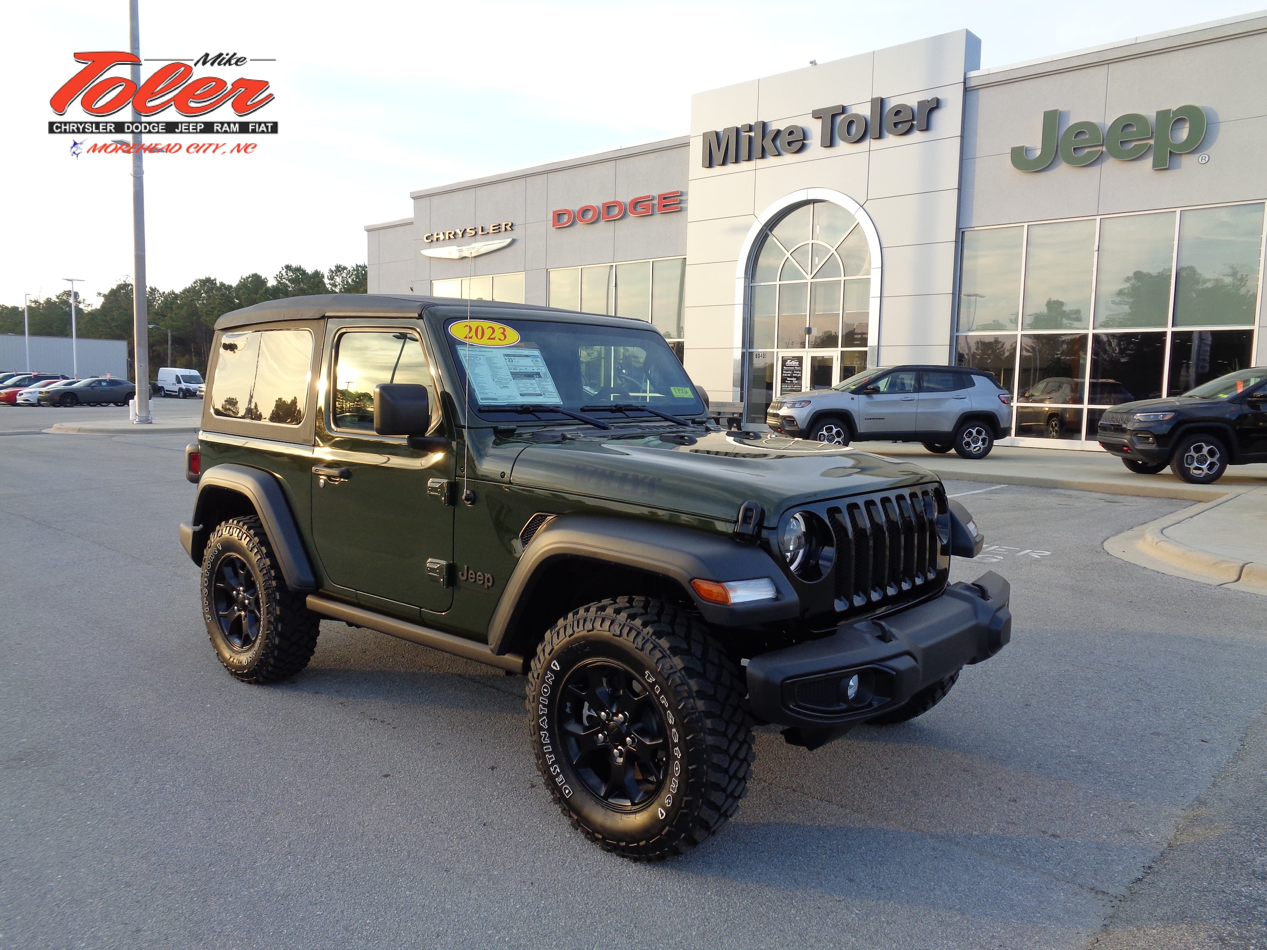 2023 Jeep Wrangler For Sale in Morehead City NC | Mike Toler Chrysler Dodge  Jeep Ram FIAT, Inc.