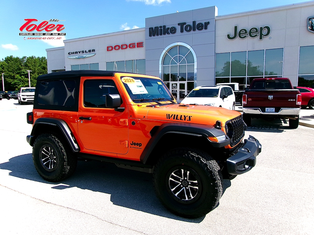 New 2026 Jeep Wrangler 2-DOOR WILLYS Sport Utility