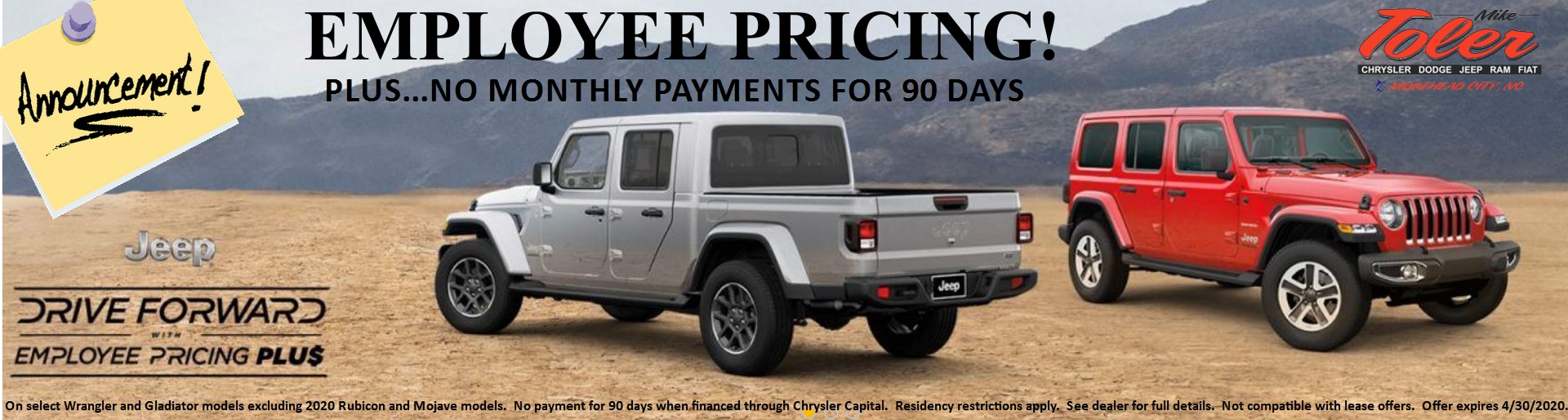 New & Used Car Dealership Mike Toler in Morehead City, NC