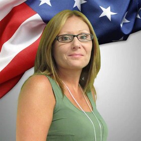 Staff member Lisa Wagner from 653779a17465