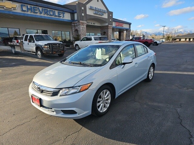 Used 2012 Honda Civic EX-L with VIN 2HGFB2F91CH505827 for sale in Hamilton, MT