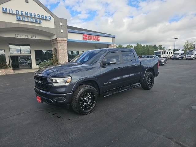 Used 2019 RAM Ram 1500 Pickup Laramie with VIN 1C6SRFJT5KN592423 for sale in Hamilton, MT