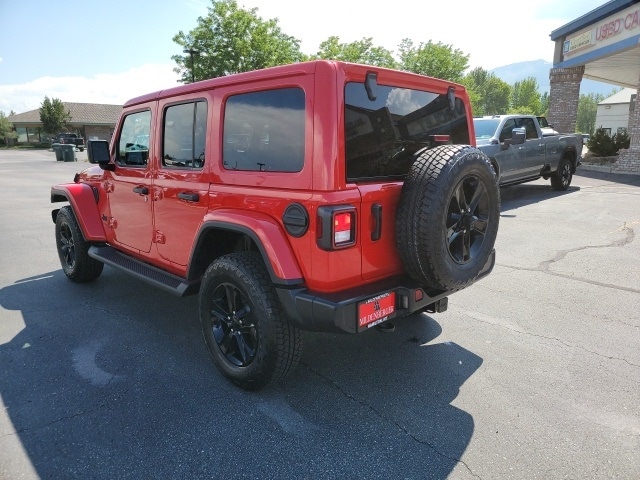 Used 2021 Jeep Wrangler Unlimited Sahara Altitude with VIN 1C4HJXEG8MW867017 for sale in Hamilton, MT