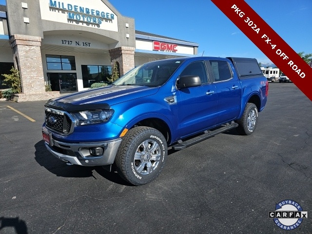 Used 2019 Ford Ranger XLT with VIN 1FTER4FH2KLA80029 for sale in Hamilton, MT