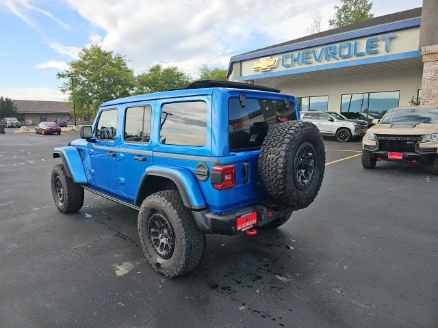 Used 2023 Jeep Wrangler 4-Door Rubicon with VIN 1C4JJXFG9PW504293 for sale in Hamilton, MT