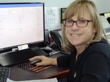 Staff member Trish McCurdy from ID_9dc285dd0178