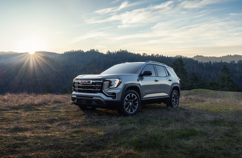 New 2026 GMC Terrain exterior front/side profile view